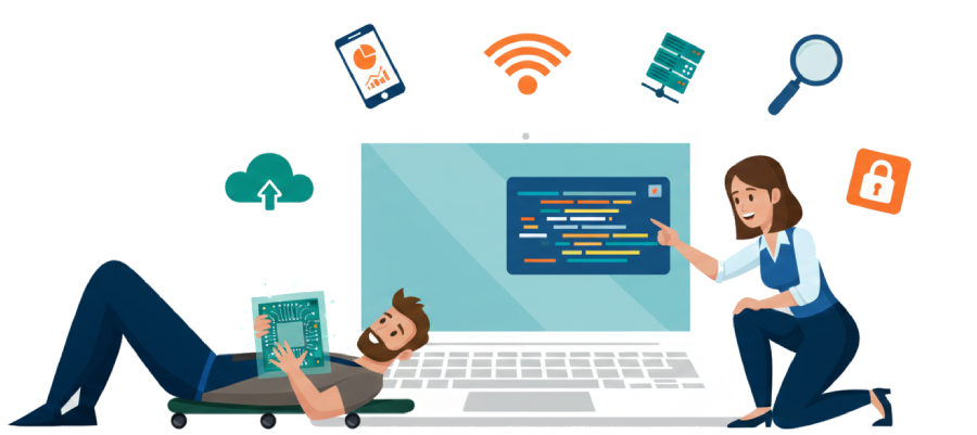 Робота за ноутбуком